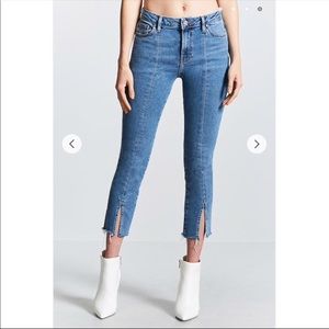 Forever 21 cropped jeans